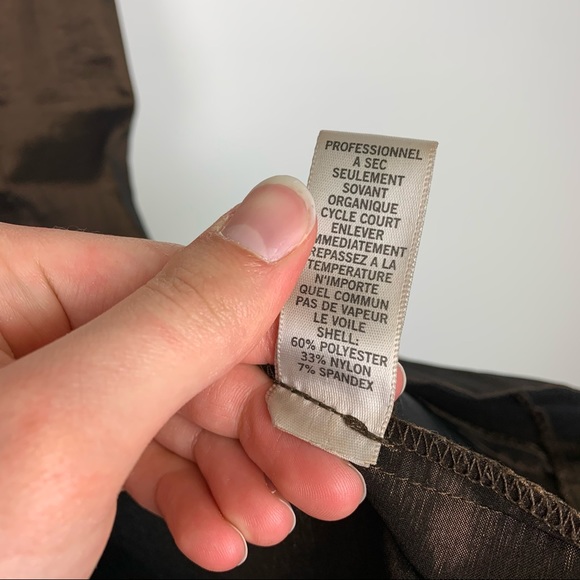 Vintage Cache Brown Shimmer Bodycon Evening Formal Mini Dress - Picture 7 of 17